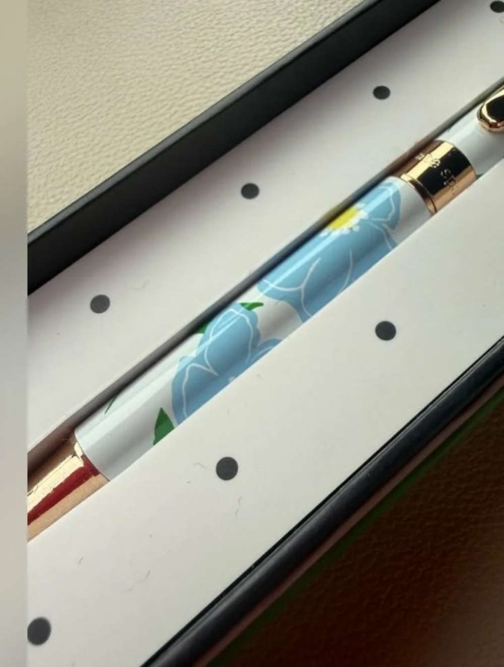 kate spade NEW YORK Ballpoint Pen Sunshine Floral BRAND-NEW w/tag/box